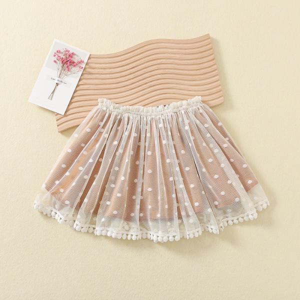 Wholesales Infant Girls Baby Dresses Skirts For Girls Support Custom Mesh Skirts Princess Party Tutu Dress Baby Skirts