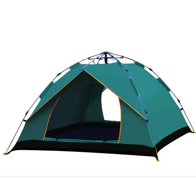 3-4 Person Automatic Portable Folding Camping Tent for Outdoor Waterproof Customized