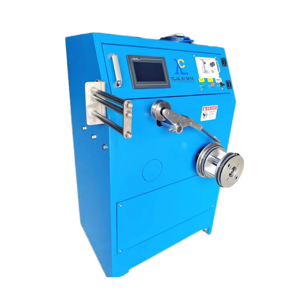 Black Oxide PP Strap Winding Spray Chrome Surface Auto Strapping Machine