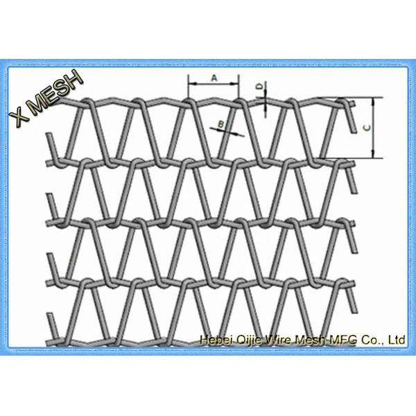 Inconel 601 Wire Mesh Conveyor Belt / Stainless Steel Conveyor Chain Belt