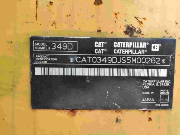 Engine model Cat C13 ACERT Second-hand Good condition Hydraulic Excavator CAT336D With 4.5km/h Walking speed