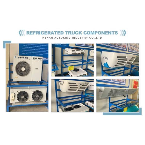 Diesel Euro 3 Refrigerated Freezer Truck 4*2 Small Refrigerated Transport Truck