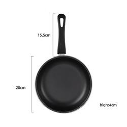Wholesale TOP Seller 9-Inch Cooking Pot Non Stick Fry Pan Cookware Cast Iron Frying Pans With Anti-Heat Handle