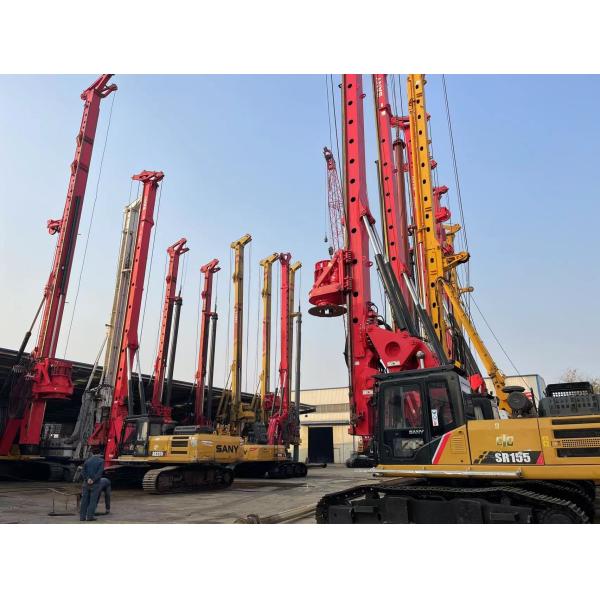 2024 high quality sanny sr155 used drilling rig for rotary piling foundation