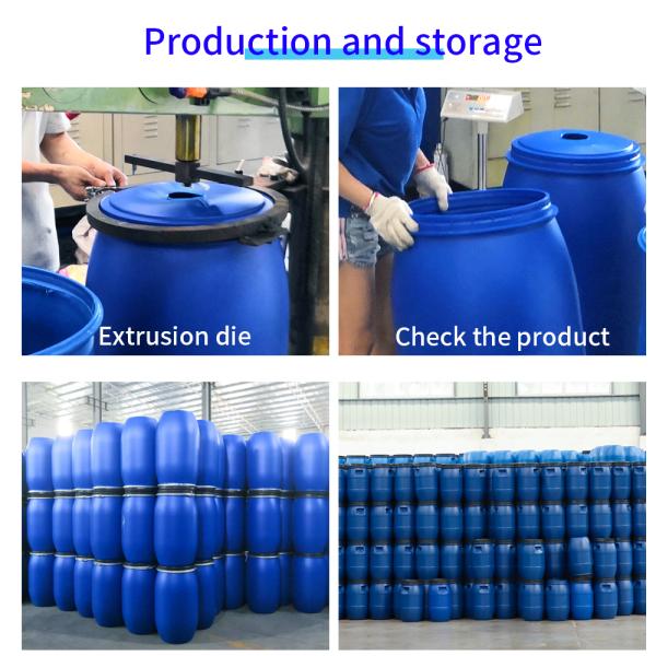 Strong Sealing HDPE PP Metal Plastic Chemical Containers 150L Plastic Barrel