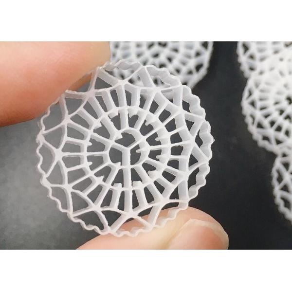 пластмасса Биоселл формы цветка средств массовой информации фильтра 25*5ММ УЛЬТРАФИОЛЕТОВАЯ устойчивая БИО