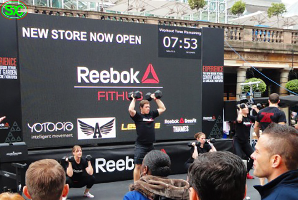 La grande étape extérieure économiseuse d'énergie imperméable a mené l'écran de visualisation mené par écrans d'étape