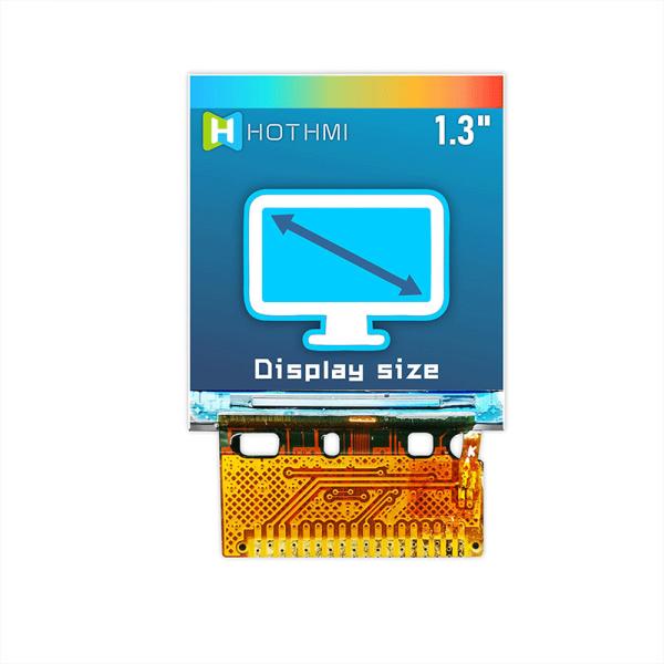 1,3 квадрат решений 240x240 дисплея дюйма TFT SPI LCD изготовленный на заказ