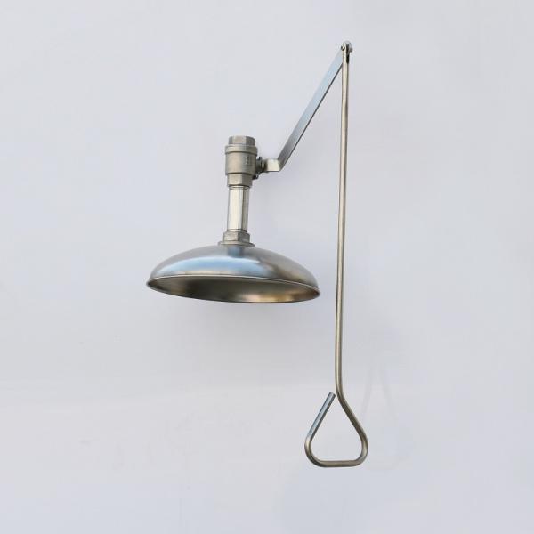 Ceiling type stainless steel shower, emergency drench shower head
