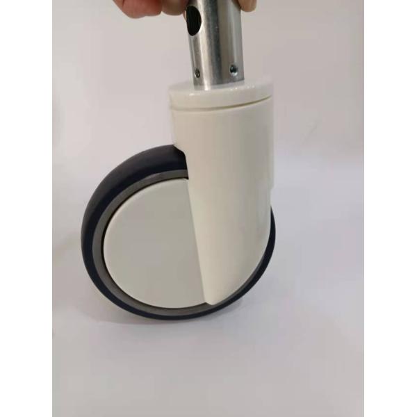 Single Piece 6 Inch Medical Caster For Hospital Bed And Equipment