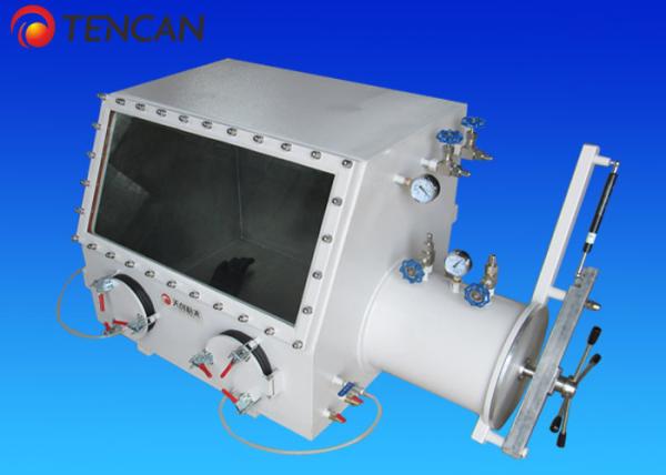530mm PMMA Vacuum Glove Box Φ150mm Catalyzer and Metal Organics