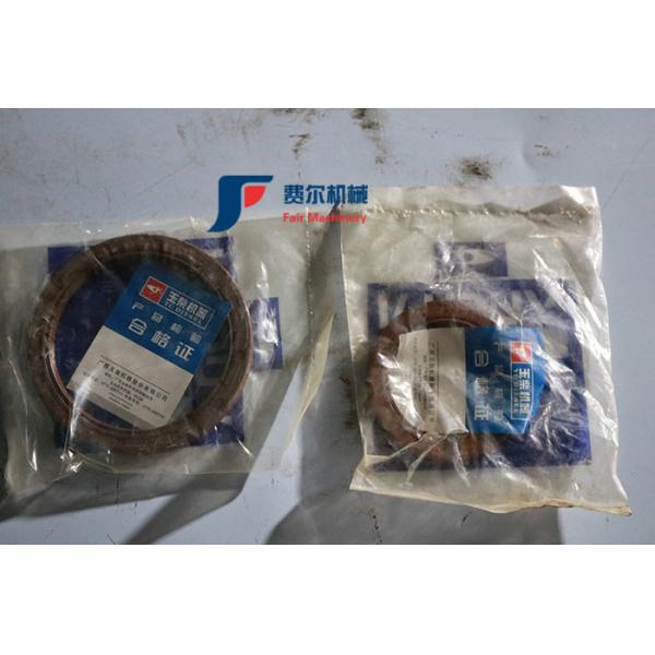Genuine XCMG Wheel Loader Spare Parts Rear Crankshaft Oil Seal For YC6108 / YC6B125