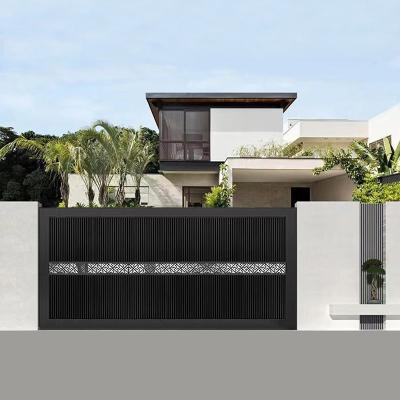 ISO9001 Driveway Aluminum Gate For Automation Customizable Size And Design Requirements