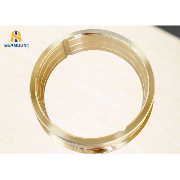 Customized CNC Machining Bronze Copper Bearing With Flanged Style