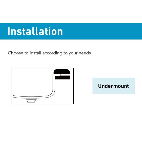 Undermount Stainless Steel 304 Kitchen Sink Single Bowl With Drainer And Sewer Pipe