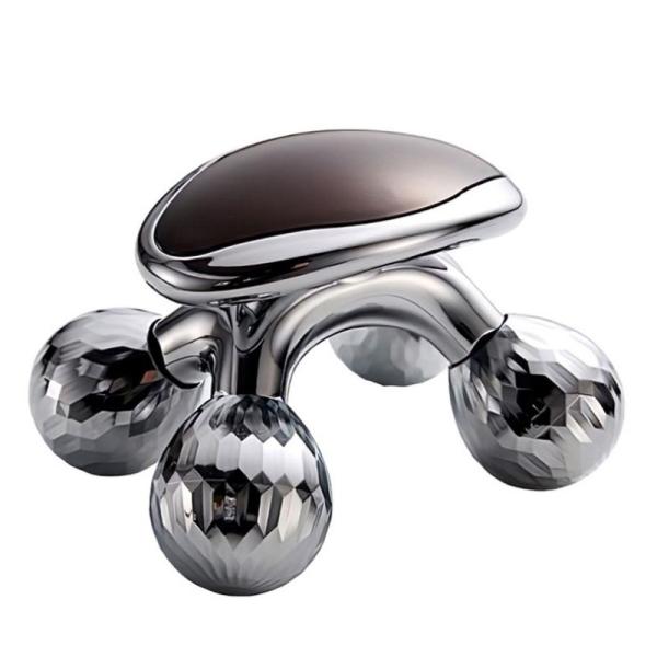 Handheld Manual Roller Massager Waterproof Cervical Massage Tool For Neck Head Foot Hand Leg