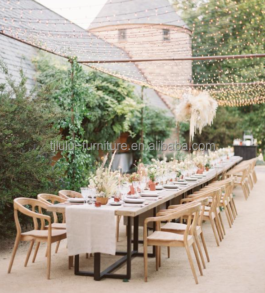 Optinal Colors Modern Dinner Chair for Events Home Wedding Rental Chairs Classic Back Stacking Dining Chair