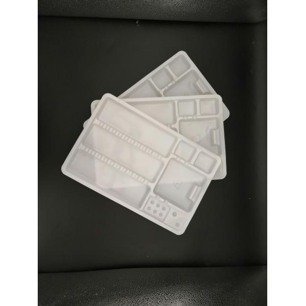 Small 19x14.8cm PP Plastic Dental Instrument Trays