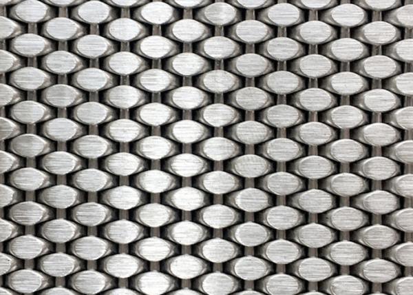 comprimento de aço inoxidável de Mesh Cladding High Tensile Strength 4.5m 5.5m do metal 316L