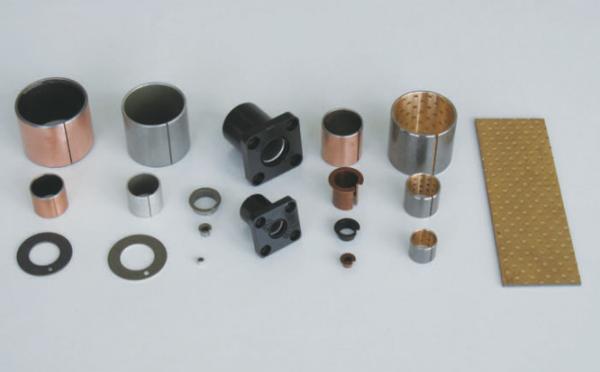 Self Lubricating Multilayer Bushing Straddle Bearing Sintered Bronze