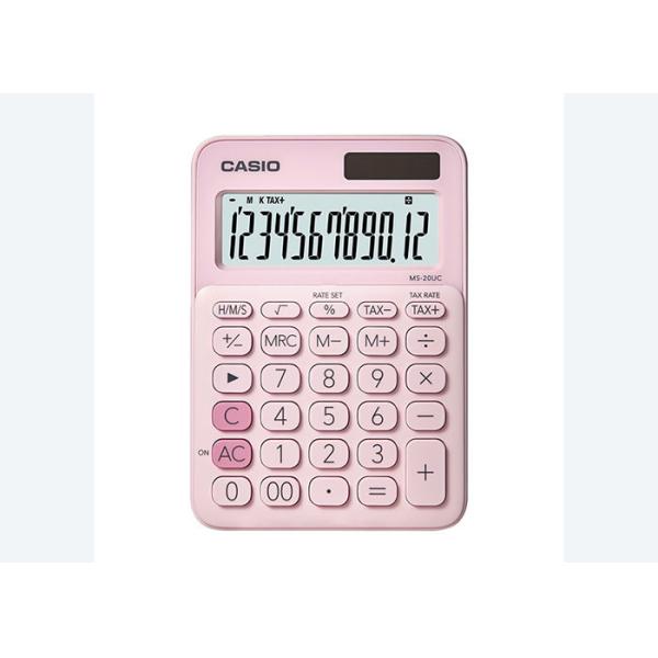 For New product Casio calculator MS-20UC pink cute business finance white-collar recommended fairy pet machine