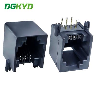 RJ11 Ethernet Port Connector 6P6C Telephone Socket Interface Gold-plated FU DGKYD55211166IWA1DY1