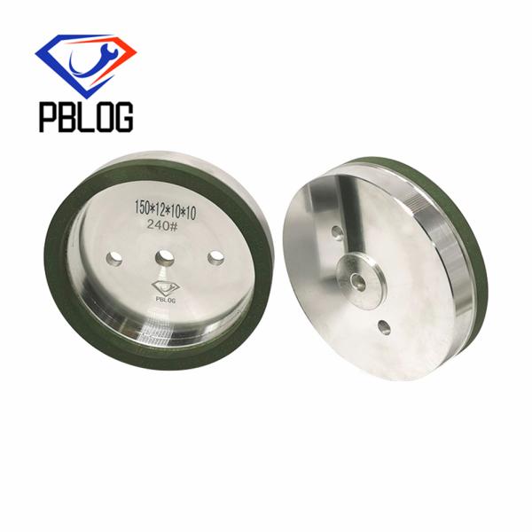 PBLOG couche verte de traitement des produits chauds machine à bords droits roue de résine de pierre