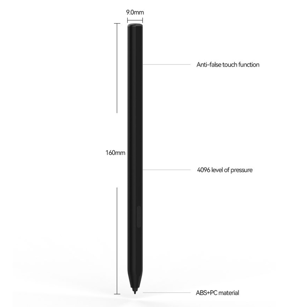 NEW 4096 Level Pressure Replacement Stylus Touch Pen Plastic Stylus Pen for