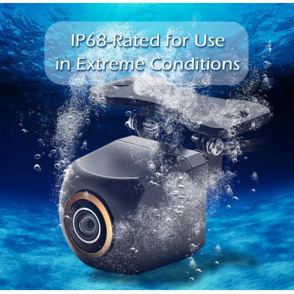 1080P AHD 170° Car Rear View Camera Vehicle Reverse Black Fisheye Lens Waterproof Night Vision Universal