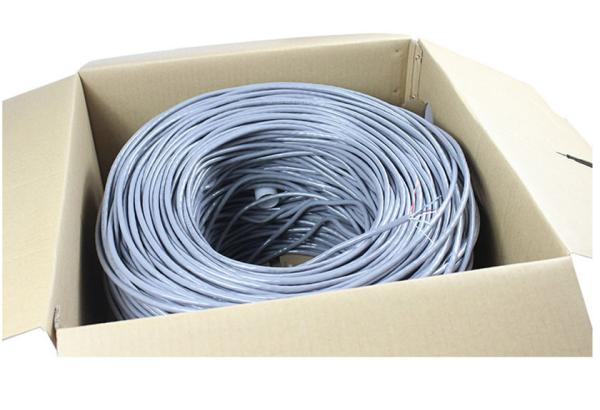 High speed CAT6 CAT5E Copper black Network Cable 350MHZ  UTP LAN Cable 300m a carton