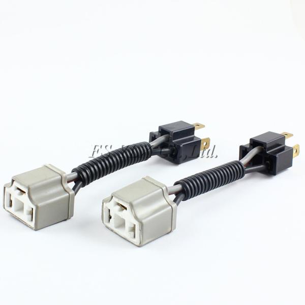 H4 9003 HB2 Ceramic Male Female Wiring harness H4 EXTENDED CONNECTOR/PLUG/ADAPTOR/SOCKET