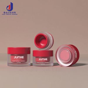 10g 30g 50g Empty Pink Scrub Hair Mask Face Eye Cream Frosted Lip Balm Acrylic Container Packaging Cosmetic Plastic Jar With Lid