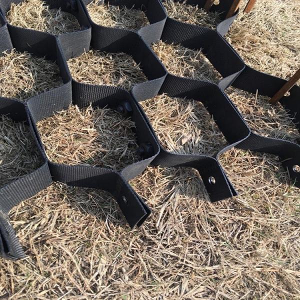 Grelha de cascalho de geocélulas de HDPE de 50 mm-200 mm para construção de estradas estáveis Sem serviço pós-venda