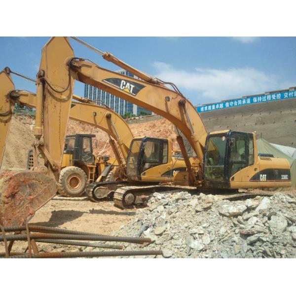Used 330C Caterpillar Hydraulic Excavator 1.5cbm Bucket Capacity 184kw Net Power