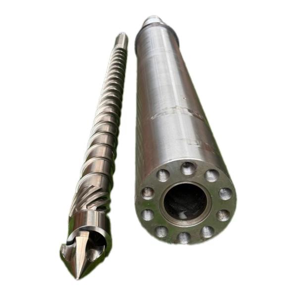 Gradual Type Mutant Type Bimetallic Single Screw Barrel For Injection Machine