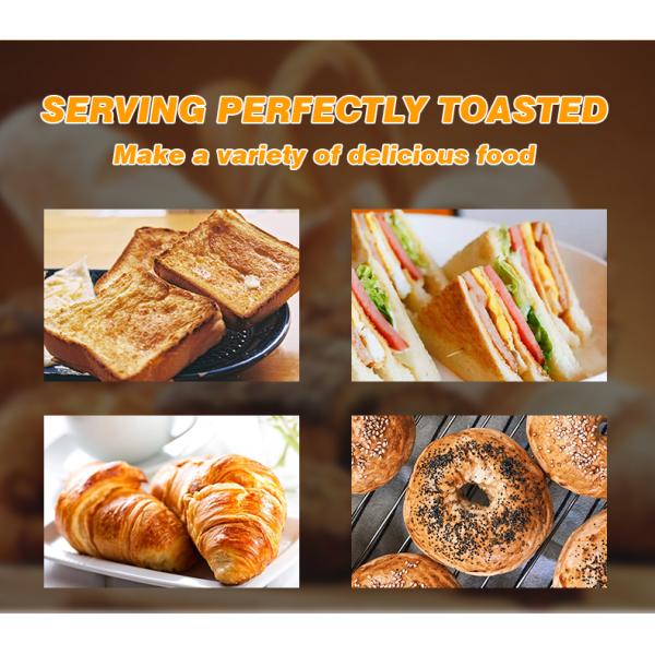 Промышленный электрический конвейерный тостер из нержавеющей стали для производства хлеба, булочек и бургеров