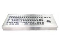 Seule position de la boule imperméable industrielle de souris de clavier avec des touches de la fonction F1-F12