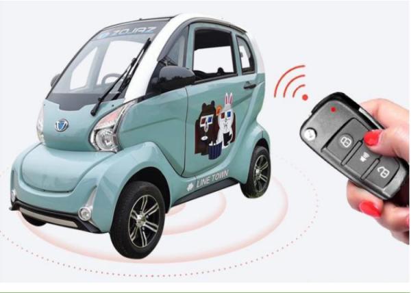 China manufacture cheap price electric car  4 wheels 3 seats new energy electric vehicle with center drive