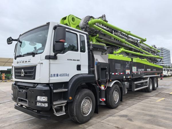 4 Axles Concrete Boom Pump Truck new 2025 Zoomlion 62meter With Sitrak Chassis