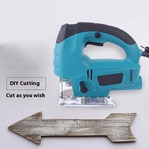 BobenMulti-function JigSaw Miter Cutting Machine Wood AluminumPlastic Panel Electric Reciprocating Saw Wood Cutting Saw Portable