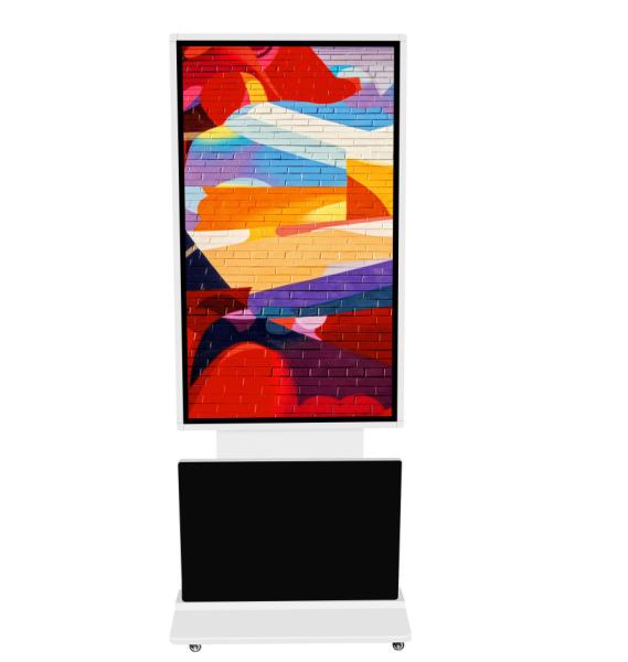 Affichage de signalisation numérique intérieur verticale 4K plein écran Affichage publicitaire LCD 43 pouces
