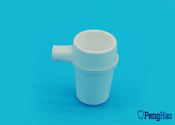 Ceramic High Fused Quartz Dental Lab Casting Crucibles For AIXIN Casting Machine
