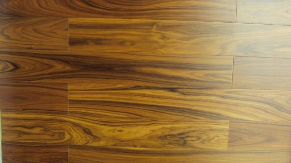 Yellow Padauk Engineered Flooring Nature color