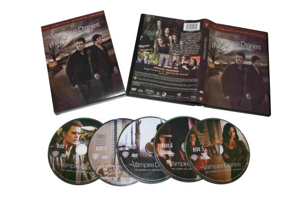 Free DHL Shipping@New Release HOT TV Series Vampire Diaries Season 7 BoxSet Wholesale!