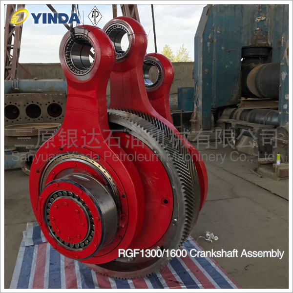 Собрание кривошина РГФ-1300/1600 для насоса грязи АХ0501010200 РГФ800-02.00