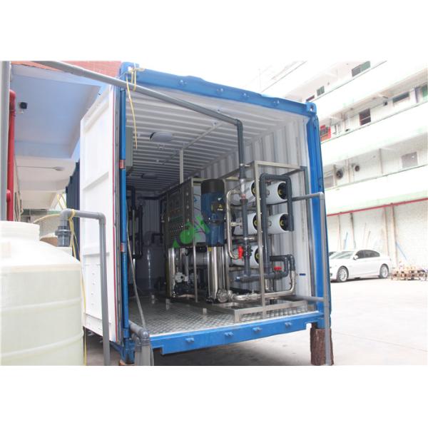 Чунке Контайнеризед водоочистка 20фт завода обратного осмоза чистая 40фт
