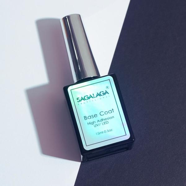 Revolutionize Your Nail Routine with SAGALAGA Base Gel Polish Set Clear Color Functional Gel Base Coat and Top Coat