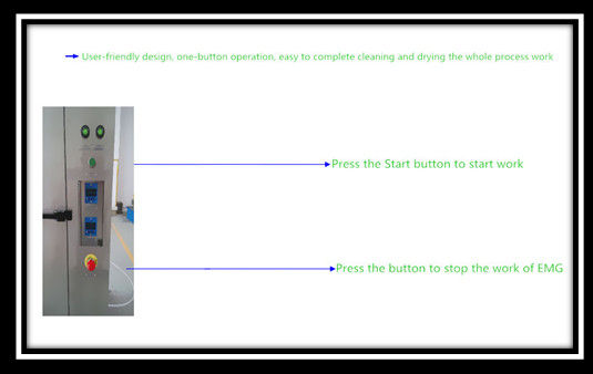 Machine de nettoyage de palettes en acier pulvérisé, système de nettoyage par ultrasons à faible bruit