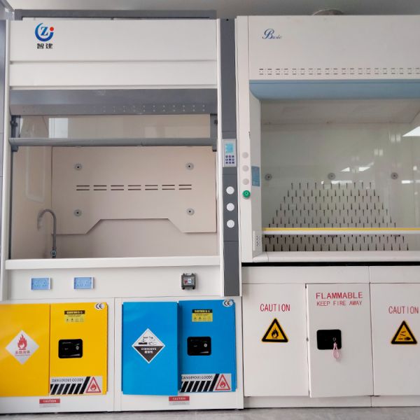 Explosion Proof Lab Fume Hood with Customizable Size and All Steel Construction for Safe Chemical Handling