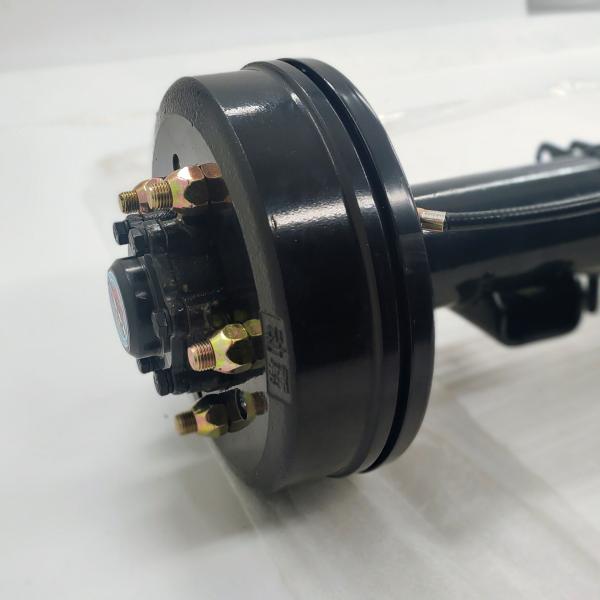 Refuerzo de post-quema negro para King Novena Generación Triciclo de freno de aceite 220 flotante completo